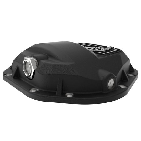 Afe Power PRO SERIES DANA 60 FRONT DIFFERENTIAL COVER BLACK W/ MACHINED FINS 46-71100B